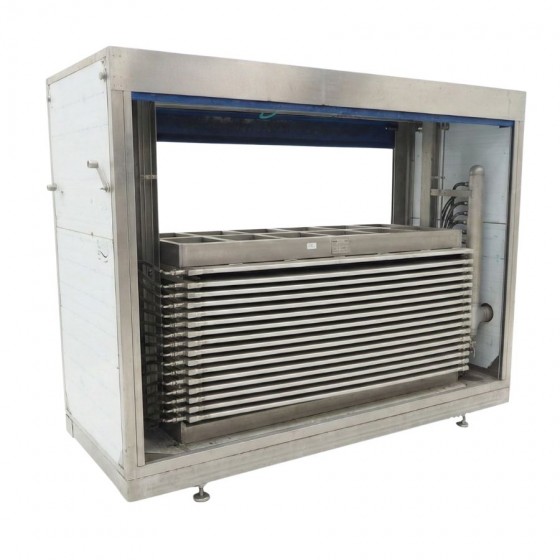 A.H. horizontal plate freezer