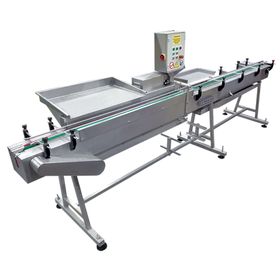 LINEAR JAR FILLER FOR SEAFOOD, LEGUME AND OTHERS, MECALSA type: MC- MDP