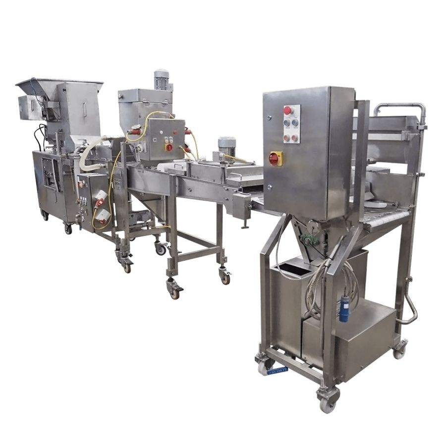 FORMING, GLUING AND BREADING LINE, KOPPENS + MULTIFORCE CONTRACT LIMITED