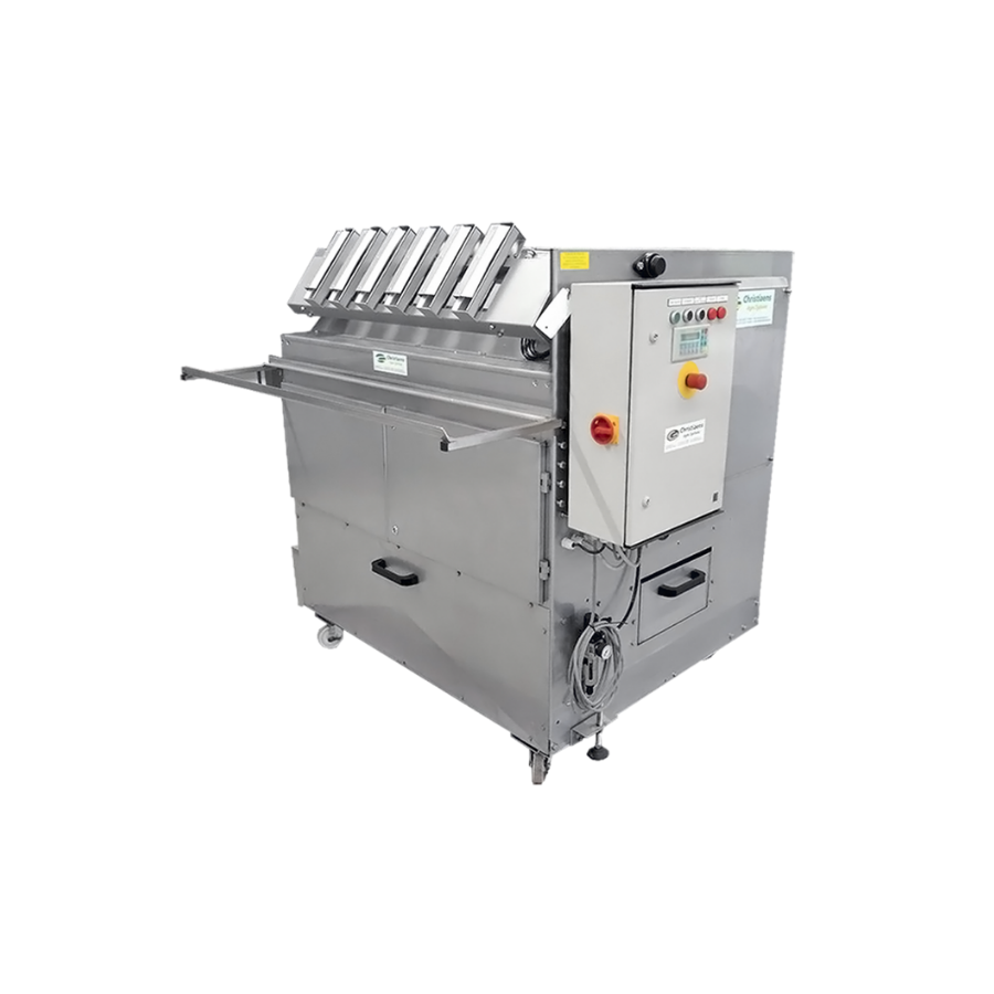 Peladora de espárragos, Christiaens Agro Systems, tipo: 1350-6